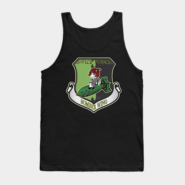 Space Force Bomber Wing Tank Top by Renegade Rags